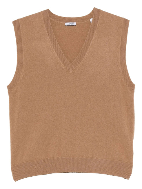 ASPESI SLEEVELESS SWEATER